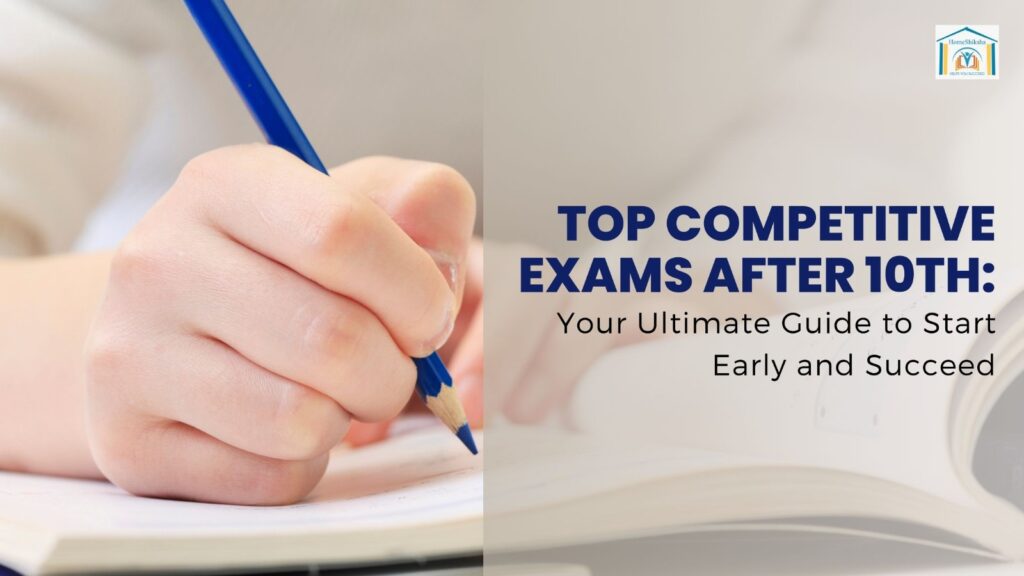 Top Competitive Exams After 10th: Your Ultimate Guide to Start Early and Succeed Every year, more than 3 crore students attempt various competitive exams after 10th grade to shape their futures. While some succeed, many don’t. So, what separates the winners from the rest? It’s simple — starting early. If you’re serious about your career, the best time to begin your journey is right after your 10th board exams. As you transition from secondary to higher secondary education, this is the perfect opportunity to explore your interests and identify the competitive exams that align with your career goals. Let’s explore the top 10 most-sorted competitive exams after 10th, eligibility criteria, syllabus, and expert tips to prepare like a pro. Why Start Preparing for Competitive Exams After 10th? Early preparation gives you more time to build strong fundamentals. You can explore scholarship exams and government opportunities early. You gain exposure to real competitive environments, helping reduce pressure later. Students who start early perform better in JEE, NEET, NDA, and other national-level exams. Top 10 Competitive Exams After 10th You Must Know After completing Class 10, students have access to several competitive exams that can open doors to prestigious schools, scholarships, and career paths. Knowing about these exams early helps in making informed academic choices. This section highlights the top 10 competitive exams after 10th that students and parents should be aware of—each offering unique opportunities for future growth. 1. Kishore Vaigyanik Protsahan Yojana (KVPY) A scholarship exam by the Department of Science and Technology to encourage students interested in science and research careers. Eligibility: Indian citizen, Class 10 student, regular schooling only Syllabus Highlights: Physics, Chemistry, Biology, Mathematics Benefits: Fellowship & financial aid for higher studies in science 2. National Talent Search Examination (NTSE) A prestigious national-level scholarship exam by NCERT to identify talented students. Eligibility: Class 9 or 10 students, max age 18 Structure: Two stages – MAT (Mental Ability) & SAT (Scholastic Aptitude) Subjects: Science, Mathematics, Social Science, Reasoning 3. Indian National Olympiad (INO) This includes subject-based olympiads in Physics, Chemistry, Biology, Astronomy, and Mathematics. Eligibility: Students from Class 1 to 12 Subjects: Varies by exam; covers advanced science and math Perks: Adds weightage to college applications & boosts competitive exam confidence 4. National Level Science Talent Search Examination (NSTSE) NSTSE evaluates conceptual understanding over rote learning. Eligibility: Class 2 to 12 (with PCM/PCB for higher classes) Subjects: Math and Science Unique Point: Detailed performance reports with national rankings 5. Scholastic Aptitude Test (SAT) Essential for students planning to study abroad. Eligibility: Class 10 cleared or appearing Sections: Math, Reading, Writing & optional Essay Accepted in: US, Canada, and some Indian institutions 6. Assessment of Scholastic Skills through Educational Testing (ASSET) Diagnostic test that analyzes a student's strengths and weaknesses. Eligibility: Classes 3 to 10 Subjects: Math, Science, and English Focus: Conceptual understanding and skill-based analysis 7. International English Olympiad (IEO) Tests grammar, comprehension, and writing skills. Eligibility: Classes 1 to 12 Benefits: Sharpens English proficiency and communication skills 8. Indian Navy Matric Recruitment Perfect for students who wish to join the Indian Navy after 10th. Eligibility: 10th pass Tests: Mathematics, Science, English, and General Knowledge Selection: Computer-based test, physical & medical fitness 9. Jawahar Navodaya Vidyalaya Selection Test (JNVST) For admission to top residential schools run by the Government of India. Eligibility: Age 13–16 Subjects: Mental Ability, Arithmetic, Language Goal: Free quality education for talented rural students 10. National Biotechnology Olympiad (NBO) Great for biology students interested in biotechnology. Eligibility: Classes 1 to 12 Topics: Cell Biology, Genetics, Bioinformatics, Environment Science Top 5 Government Competitive Exams After 10th If you want to serve in the government sector, consider these: 1. Joint Entrance Examination (JEE) For Engineering aspirants. Eligibility: 12th pass with 75% marks Subjects: Physics, Chemistry, Math Levels: JEE Main & Advanced 2. National Eligibility Entrance Test (NEET) Gateway to Medical education. Eligibility: 12th with PCB Subjects: Physics, Chemistry, Biology Goal: MBBS, BDS, BAMS, BHMS admissions 3. National Defence Academy (NDA) Exam For students aiming for Indian Army, Navy, or Air Force. Eligibility: 10+2 pass, unmarried males & females Tests: Mathematics and General Ability Test 4. Indian Maritime University CET For careers in marine engineering and nautical science. Subjects: Math, Physics, Chemistry, English, GK Eligibility: 12th with PCM 5. NTSE – Scholarship Program Already covered above, but it's also one of the top government-backed exams for Class 10 students. Tips to Prepare for Competitive Exams After 10th Preparing for competitive exams after 10th requires focus, planning, and the right strategy. Whether you're aiming for entrance exams in engineering, medical, law, or other professional fields, starting early can give you a strong advantage. In this section, explore practical tips on managing your time, choosing the right study material, and staying motivated throughout your preparation journey. Know the Exam Understand the pattern, marking scheme, and eligibility thoroughly before starting your prep. Make a Study Plan Design a daily/weekly/monthly schedule with clear subject-wise targets. Use the Right Study Material Refer to NCERT books, previous year papers, and online lectures to get a solid grip. Practice Daily Solve mock tests, sample papers, and time-bound quizzes to improve speed and accuracy. Stay Consistent and Confident Consistency is the key. Avoid burnout by taking breaks and keeping your motivation high. There are a wide variety of competitive exams after 10th to help students build the career of their dreams — whether in engineering, medicine, science, defence, or international studies. The earlier you start, the better your chances of success. Take your time, explore your interests, and start preparing now to build a strong future. Meta Title: Top 10 Competitive Exams After 10th in India (2025) – Full Guide Meta Description: Explore the best competitive exams after 10th class in India. Get details on eligibility, syllabus, preparation tips & career scope. Start your journey early in 2025! Slug (URL): competitive-exams-after-10th