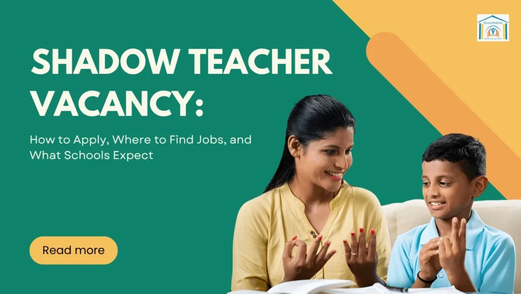 Shadow teacher vacancy